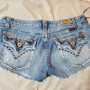 Miss me denim cut off shorts
